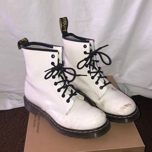 White Patent Leather Dr.Marten’s!